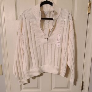 A New Day Women's White Sweater